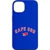 Bay State Boston Custodia per iPhone 13 Cape Cod Boston Massachusetts Baseball Logo Abbigliamento