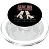 Retro Dance Nostalgic Funk Club Style Gr Maglietta Funk Disco Revival Boogie Lover Mirrorball Dancefloor PopSockets PopGrip per MagSafe