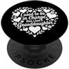 Grandmother Granddaughter Apparels Nonna I used to be in charge then I Had A Granddaughter PopSockets PopGrip Adesivo