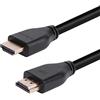 Monoprice Cavo HDMI 2.1 ad altissima velocità certificato 8K, 8K a 60Hz, 48 Gbps, CL2 da incasso, 30 AWG, HDR dinamico e Dolby Vision, supporta eARC (Enhanced Audio Return Channel) 3 m, colore nero