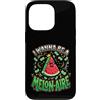Cute Fruit Cartoon Joke for Food Lovers Custodia per iPhone 13 Pro Divertente cibo gioco di parole anguria melonaire amante dei soldi