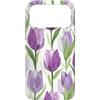 Floral Aesthetic Flower Botanical Gifts Custodia per iPhone 17 Pro Max Viola Lavanda Acquerello Fiori Motivo Floreale