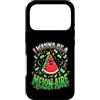 Cute Fruit Cartoon Joke for Food Lovers Custodia per iPhone 17 Pro Divertente cibo gioco di parole anguria melonaire amante dei soldi
