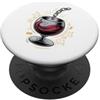 Red Wine Lover Drinking Gifts Wine Connoisseur Sommelier Wine Tasting Expert PopSockets PopGrip Adesivo