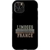French born and France apparel Custodia per iPhone 11 Pro Retro Limoges Francia