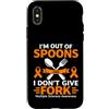 Funny Multiple Sclerosis Tees Custodia per iPhone X/XS MS Warrior Consapevolezza Sclerosi Multipla