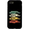 Lustige Legendäre Geburtstags Designs Custodia per iPhone SE (2020) / 7/8 Compleanno design leggendario dal luglio 1990 retrò