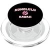 Honolulu HI Souvenirs & Gifts by DV8sTee Honolulu Hawaii (HI) PopSockets PopGrip per MagSafe