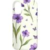 Floral Aesthetic Flower Botanical Gifts Custodia per iPhone 17 Motivo floreale con fiori viola lavanda