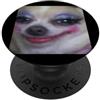 Dog Meme Fun Cute Humors Arts (Chihuahua Divertente chihuahua con brutto trucco viso sfocato meme PopSockets PopGrip Adesivo