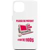 Retro Tech Humor & Vintage Computer Gift Custodia per iPhone 13 1900s Divertente Tech Retro Computer Umorismo