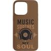 Music Soothes My Soul Custodia per iPhone 15 Pro Max Music Soothes My Soul Cuffie Vinile Record Musica