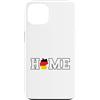 nation country patriotic europe travel H Custodia per iPhone 13 Home Germania Mappa Patriottica