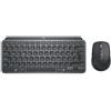 Logitech Mx Keys Mini Combo For Business - TastatuR-UnD-MauS-Set - Hinterleuchtet - Kabellos - 2,4 Ghz, Bluetooth Le - Qwertz - Deutsch - Graphite (9