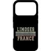 French born and France apparel Custodia per iPhone 17 Pro Retro Limoges Francia