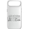 Soccer Doodle Art Custodia per iPhone Air Calcio Calcio Giorno Doodle Giocatore Fan