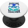 Lover Wave Team Summer Surfers Surf Insegnante Surf Surf Tavola da surf PopSockets PopGrip Adesivo