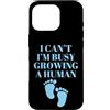 Cute Blue New Mother Custodia per iPhone 16 Pro Carino blu nuovo regalo mamma bambino bambino piedi