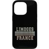 French born and France apparel Custodia per iPhone 13 Pro Retro Limoges Francia