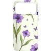 Floral Aesthetic Flower Botanical Gifts Custodia per iPhone 17 Pro Max Motivo floreale con fiori viola lavanda