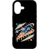 Cosmic Dreamer Design Custodia per iPhone 17 Laser Eyes Pizza Surfer Cat Retro Vaporwave Space