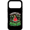 Cute Fruit Cartoon Joke for Food Lovers Custodia per iPhone 17 Pro Max Divertente cibo gioco di parole anguria melonaire amante dei soldi