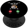 My Cat is Calling Il mio gatto chiama Funny Cats Meme PopSockets PopGrip Adesivo