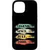 Lustige Legendäre Geburtstags Designs Custodia per iPhone 15 Compleanno design leggendario dal luglio 2000 retrò