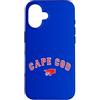 Bay State Boston Custodia per iPhone 16 Cape Cod Boston Massachusetts Baseball Logo Abbigliamento