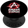 Anarchia, punk rock Forever Punk!, Punks, punk rock, anarchia PopSockets PopGrip Adesivo