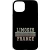 French born and France apparel Custodia per iPhone 15 Plus Retro Limoges Francia