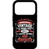 Mocking Merch Custodia per iPhone 17 Pro 1977 Vintage Tutte le parti originali invecchiato perfettamente divertente compleanno