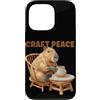 Pottery Capybara Outfit Custodia per iPhone 13 Pro Funny Craft Peace Capybara con Potter Hobby