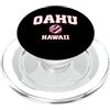 Oahu HI Souvenirs & Gifts by DV8sTees Oahu Hawaii (HI) PopSockets PopGrip per MagSafe