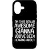 Gianna First Name Funny Designs For Girl Custodia per iPhone 17 Sono davvero fantastico che Gianna abbia sentito parlare