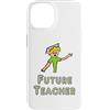 Mark Ewbie Designs Custodia per iPhone 14 Futuro Insegnante