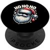 Winter Beard Fashion Ho Ho Ho Barba Babbo Natale Design Natale Divertente PopSockets PopGrip Adesivo