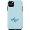 Sweet Zodiac & Coquette pastel Aesthetic Custodia per iPhone 11 Pro Max Ariete Oroscopo Estetica Aqua Blu foglia di tè Zodiaco