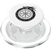 The Norseman Collection Elmo del terrore di Ouroboros nordico PopSockets PopGrip per MagSafe