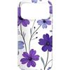 Floral Aesthetic Flower Botanical Gifts Custodia per iPhone 17 Pro Max Fiori di campo viola lavanda floreale