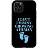 Cute Blue New Mother Custodia per iPhone 11 Pro Carino blu nuovo regalo mamma bambino bambino piedi
