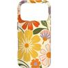 Floral Aesthetic Flower Botanical Gifts Custodia per iPhone 17 Pro Fantastico motivo floreale retrò a margherita Hippie Flowers anni '90 '80
