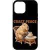 Pottery Capybara Outfit Custodia per iPhone 12 Pro Max Funny Craft Peace Capybara con Potter Hobby