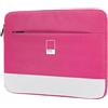 Pantone Celly, Sleeve per Laptop Linea Pantone, Custodia PC 15.6 con Chiusura Zip, Due Scomparti e Tasca Esterna Richiudibile, con Imbottitura Interna, Peach Rose