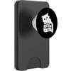 Arte meow Amanti Dei Gatti meow Life Gatto Carino Amante dei Gatti PopSockets PopWallet per MagSafe
