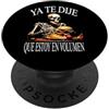 Calacas Chidas Gym Saying Mexican Sarcas Funny Skull Mexican Skeleton PopSockets PopGrip Adesivo