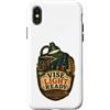 Jimbeels Custodia per iPhone X/XS Vise Light Ready Mosche Artificiali