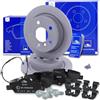 ATE Set freni asse posteriore incl. dischi freno posteriori ¯ 259 mm completi e pastiglie freno posteriori + contatto di usura Compatibile con MINI MINI (F55), MINI (F56), MINI Cabrio (F57)