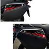 Resin Bike Adesivi Moto Compatibili con Suzuki V-Strom 650 1000 e 1050 2017-2021 Nero e Rosso. Protezioni Borse Laterali 26 e 29 Litri da Urti e Graffi. Coppia Adesivi 3D Resinati
