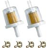 Strongthium Set di filtri carburante 6,3 mm, compatibile con Briggs and Stratton 691035 493629 84001895 794079 56002 Toro Craftsman MTD Kawasaki FH430V